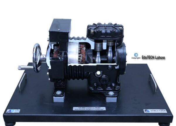EMCA-300-8: Cutaway Model - Semi Hermetic Refrigerant Compressor